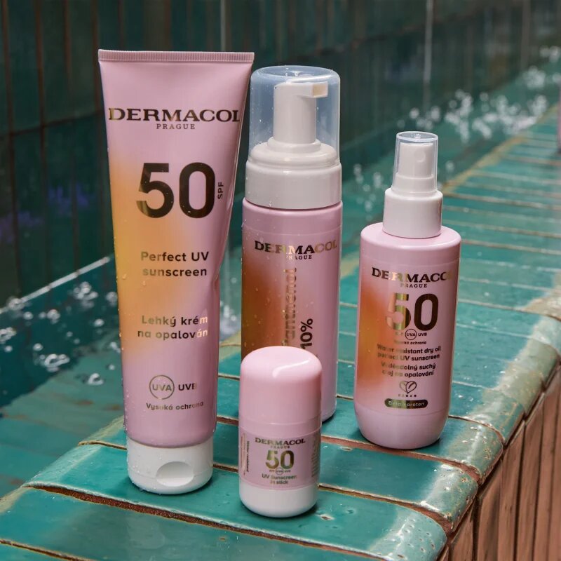 Dermacol Sun слънцезащитен крем в стик водоустойчив SPF 50 15 гр.
