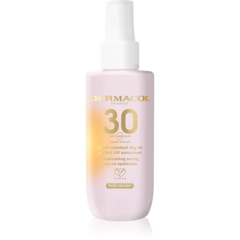 Dermacol Sun слънцезащитно сухо масло водоустойчив SPF 30 150 мл.