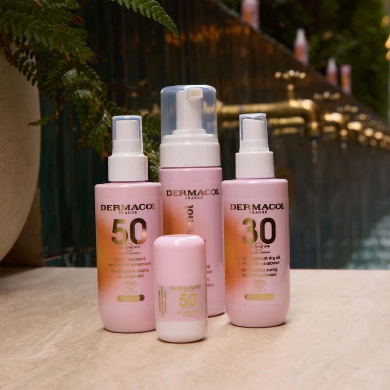 Dermacol Sun слънцезащитно сухо масло водоустойчив SPF 30 150 мл.