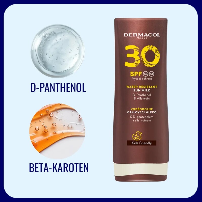 Dermacol Sun Water Resistant водоустойчив лосион за слънце SPF 30 200 мл.