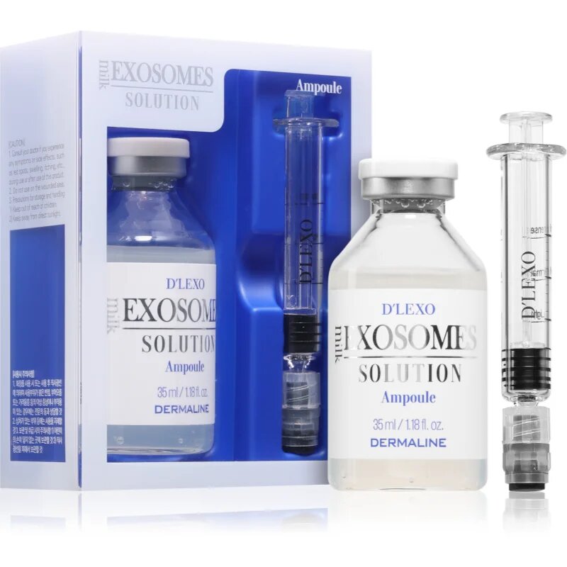Dermaline D'LEXO Milk Exosome Solution Ampoule изглаждащ серум за лице 35 мл.