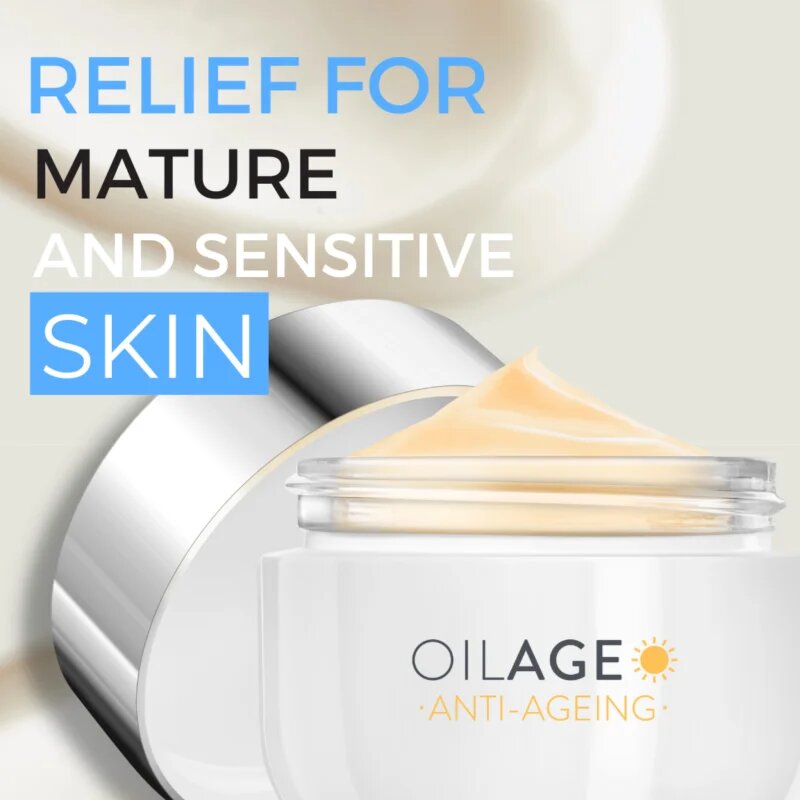Dermedic Oilage Anti-Ageing подхранващ дневен крем за възобновяване плътността на кожата 50 гр.