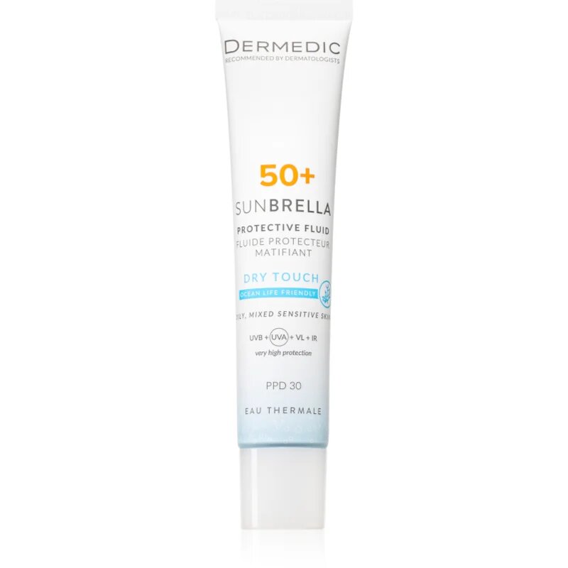 Dermedic Sunbrella Protective Fluid защитен флуид SPF 50+ 40 мл.