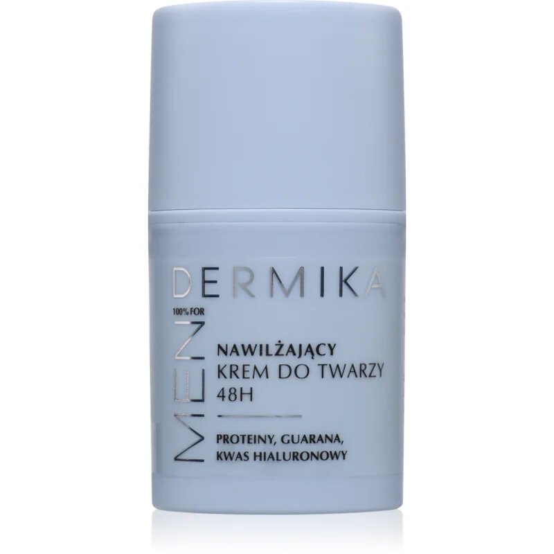 Dermika 100% for Men 48H хидратиращ крем за лице за мъже 50 мл.