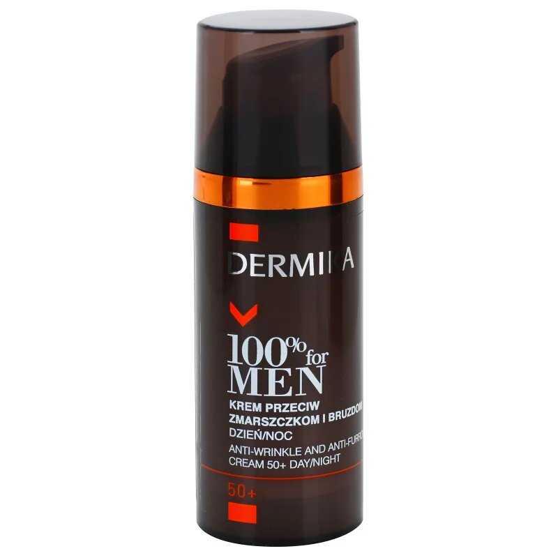 Dermika 100% for Men крем против дълбоки бръчки 50+ 50 мл.