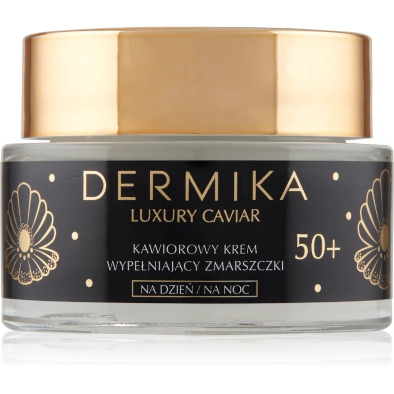 Dermika Luxury Caviar попълващ крем против бръчки 50+ 50 мл.