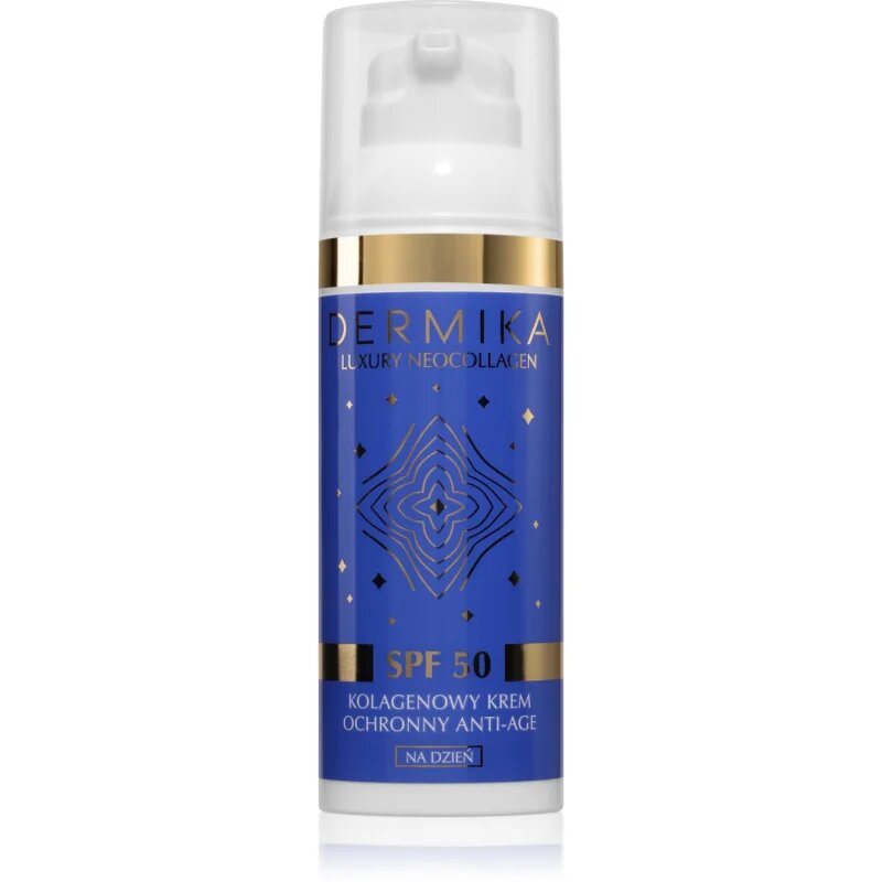 Dermika Luxury Neocollagen SPF 50 подмладяващ крем за лице с колаген 50 мл.