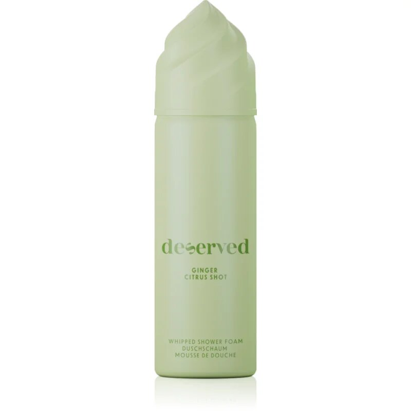 DESERVED Whipped Shower Foam Ginger Citrus Shot душ пяна за тяло 100 мл.