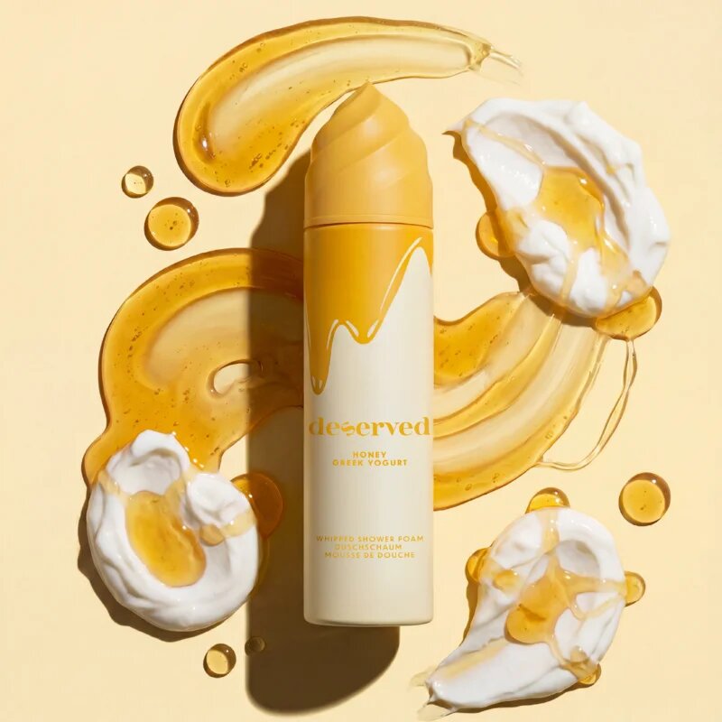DESERVED Whipped Shower Foam Honey Greek Yogurt душ пяна за тяло 250 мл.