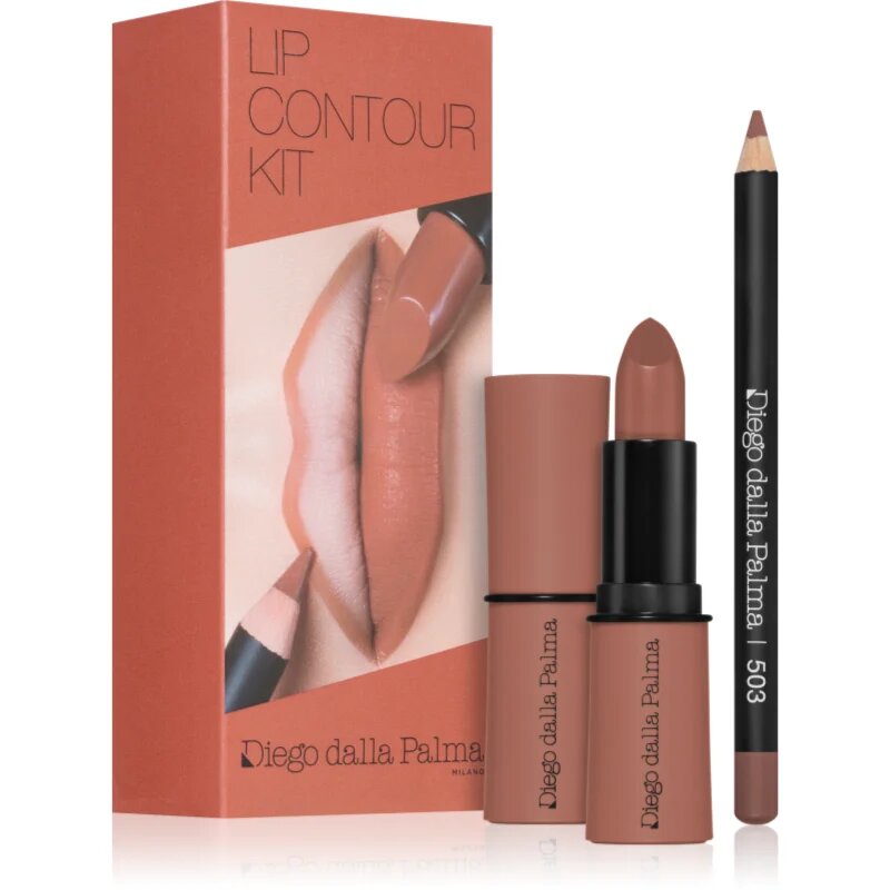 Diego dalla Palma Lip Contour Kit комплект за устни цвят 503 CARAMEL 5.1 гр.
