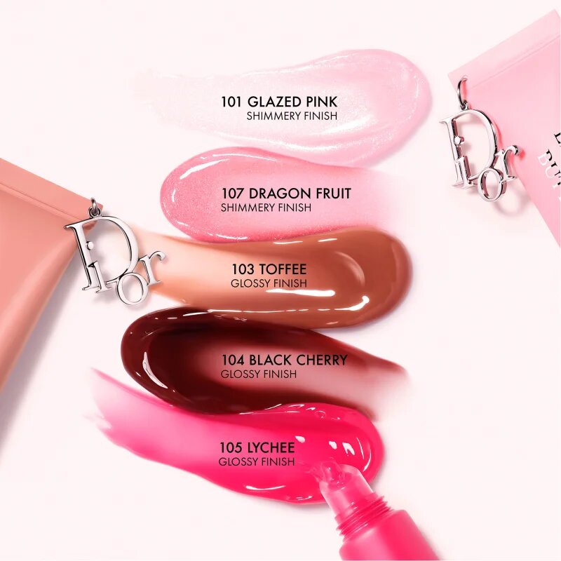 Dior Addict Lip Glow Butter гланц-грижа за устни цвят 107 Dragon Fruit 10 мл.
