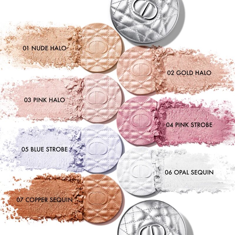Dior Forever Glow Luminizer озарител с хиалуронова киселина цвят 05 Blue Strobe 6 гр.