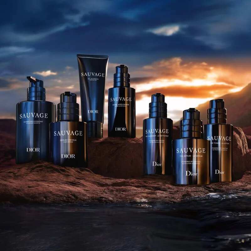 Dior Sauvage парфюмиран душ гел с дозатор за мъже 250 мл.