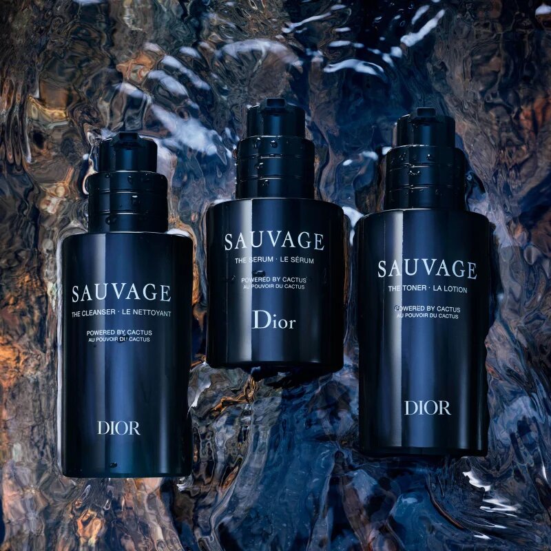 Dior Sauvage The Serum серум за лице с екстракт от кактус за мъже 50 мл.