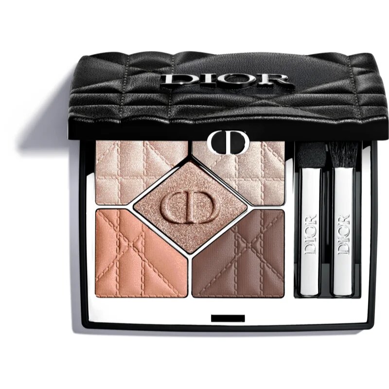 Dior show 5 Couleurs Couture палитра сенки за очи лимитирано издание цвят 563 Brown Brocart 6.5 гр.