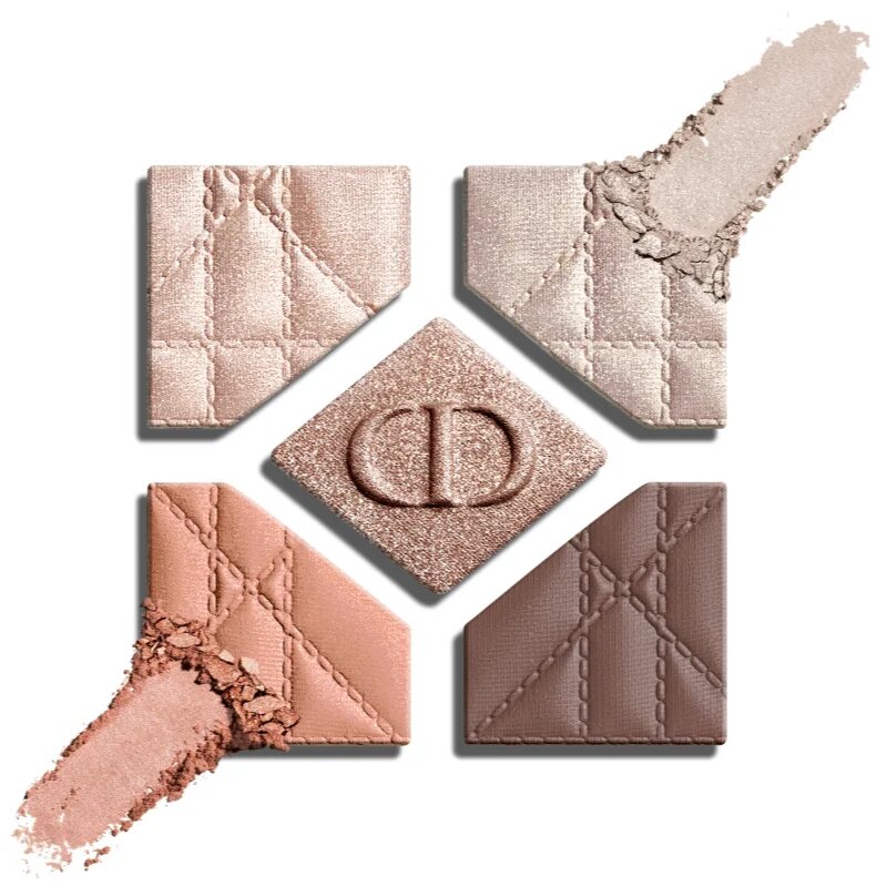 Dior show 5 Couleurs Couture палитра сенки за очи лимитирано издание цвят 563 Brown Brocart 6.5 гр.