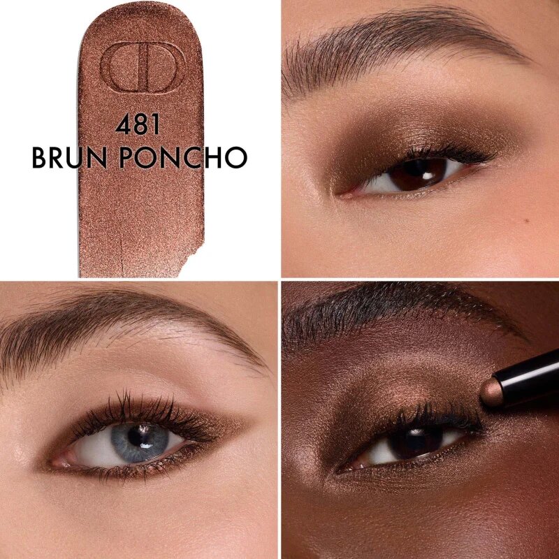 Dior show Flash Stick сенки за очи в молив водоустойчиви цвят 481 Brun Poncho 1.6 гр.