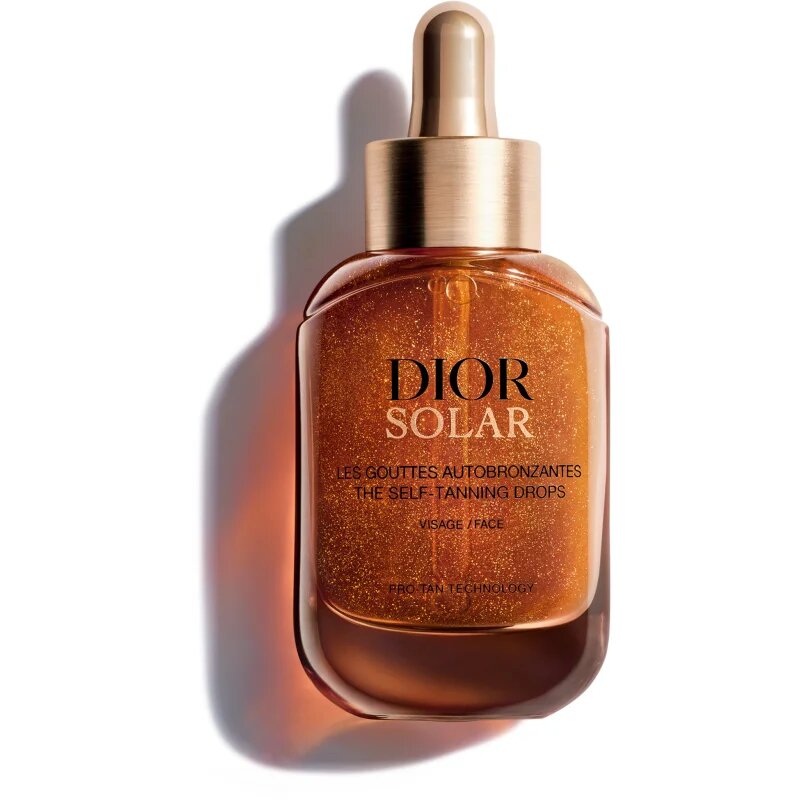 Dior Solar Self Tanning Drops автобронзантни капки на лицето и шията 30 мл.