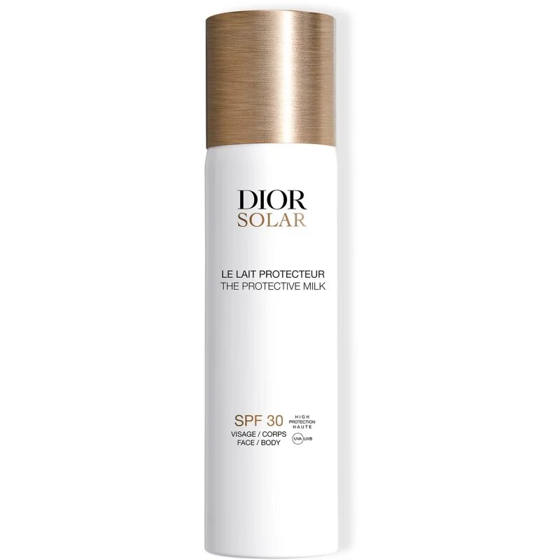 Dior Solar The Protective Milk слънцезащитен лосион за лице и тяло в спрей SPF 30 125 мл.