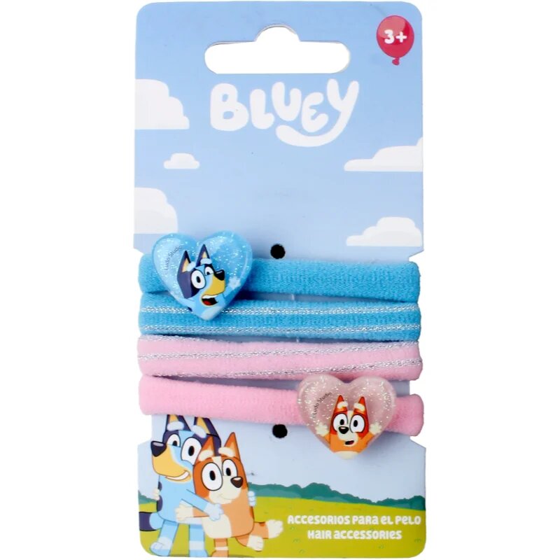 Disney Bluey Hair Accessories ластици за коса за деца 4 бр.