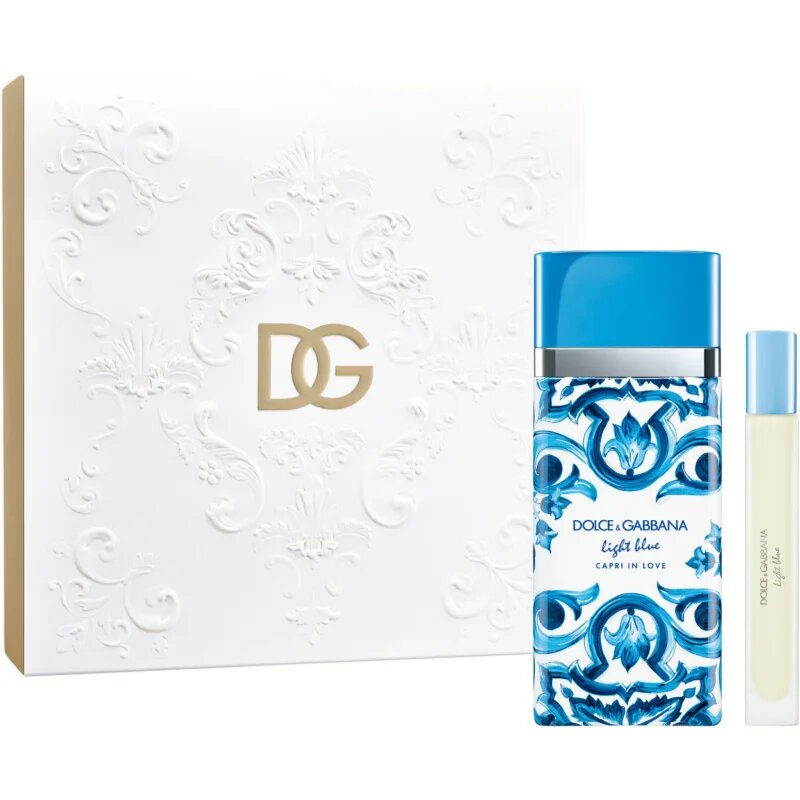 Dolce&Gabbana Light Blue Capri In Love Gift Set подаръчен комплект за жени