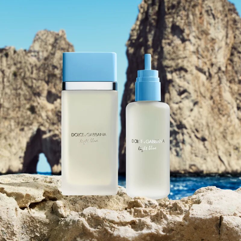 Dolce&Gabbana Light Blue Eau de Toilette тоалетна вода пълнител за жени 150 мл.