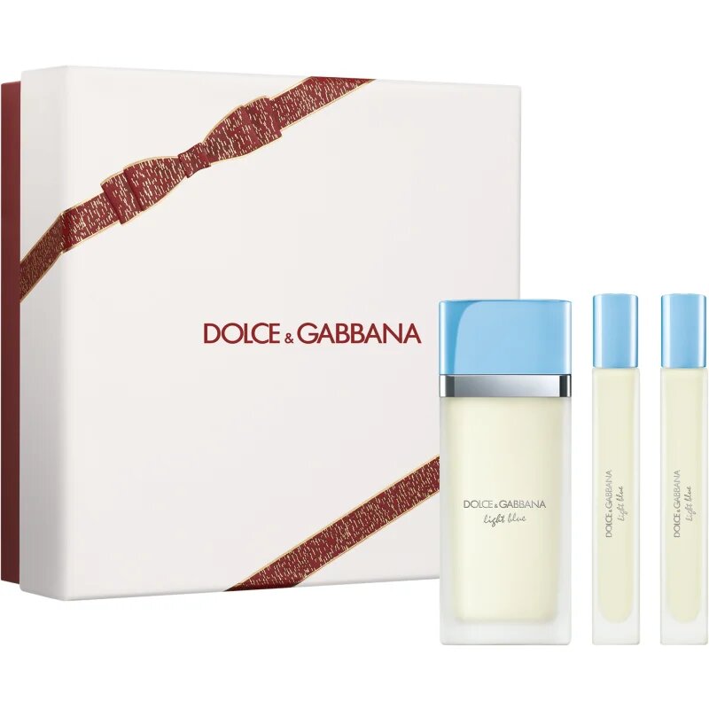 Dolce&Gabbana Light Blue EDT Mini Trio Gift Set подаръчен комплект за жени