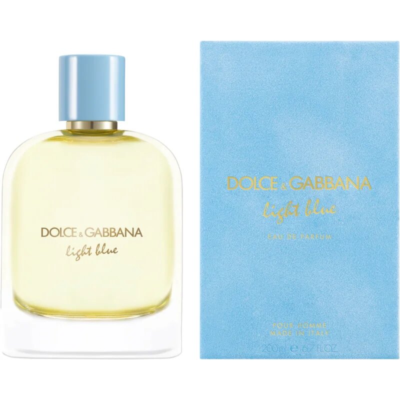 Dolce&Gabbana Light Blue Pour Homme Eau de Parfum парфюмна вода за мъже 200 мл.
