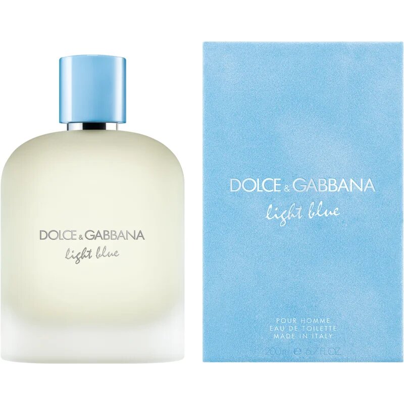 Dolce&Gabbana Light Blue Pour Homme Eau de Toilette тоалетна вода за мъже 200 мл.