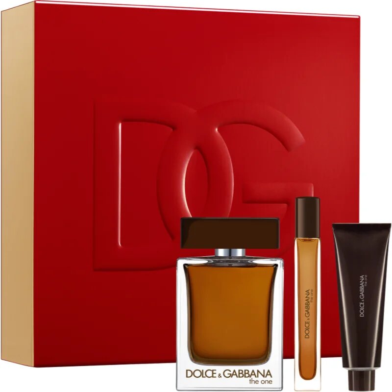 Dolce&Gabbana The One For Men Eau De Parfum Trio Gift Set подаръчен комплект за мъже