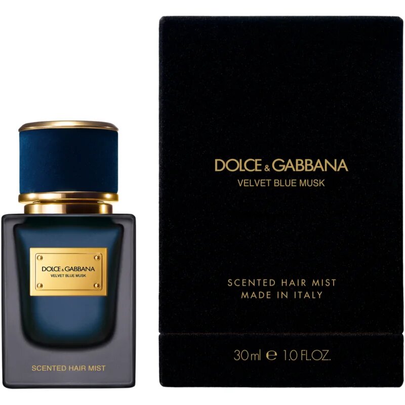 Dolce&Gabbana Velvet Blue Musk Scented Hair Mist парфюмна мъгла за коса унисекс 30 мл.