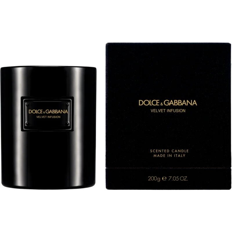 Dolce&Gabbana Velvet Infusion Scented Candle ароматна свещ 200 гр.