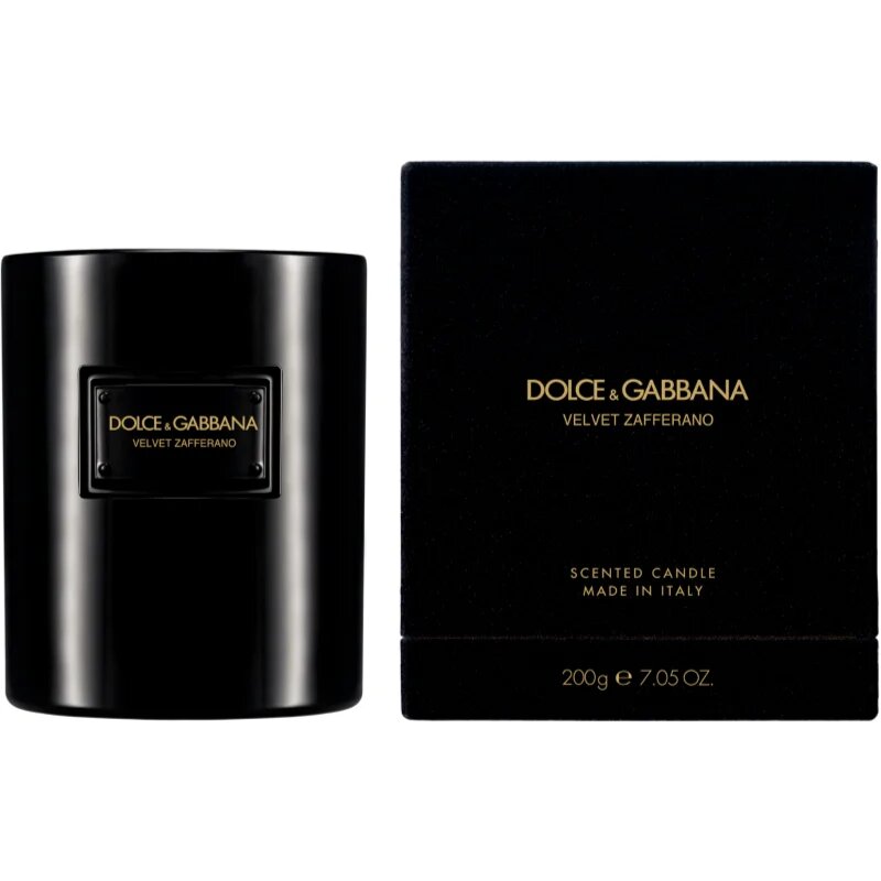 Dolce&Gabbana Velvet Zafferano Scented Candle ароматна свещ 200 гр.