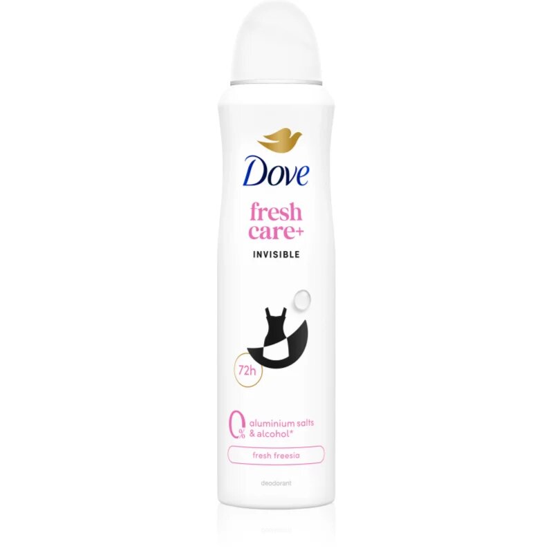 Dove 0% ALU Invisible Care антиперспирант-спрей без алуминий 150 мл.