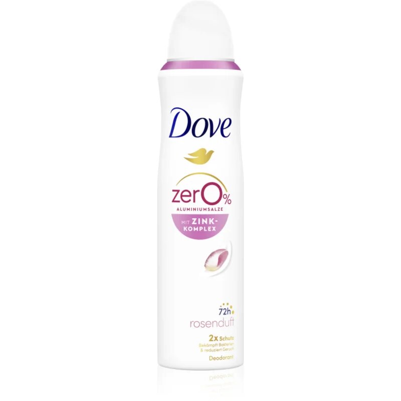Dove 0% ALU Rose and Jasmine дезодорант в спрей без алуминий Rose 150 мл.
