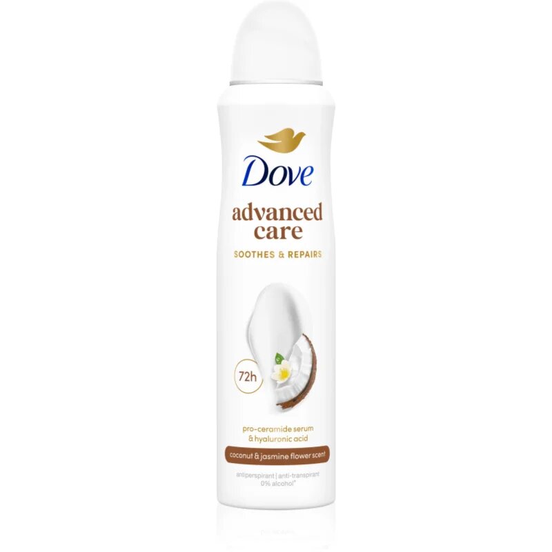 Dove Advanced Care Coconut & Jasmine Flower Scent антиперспирант спрей 150 мл.