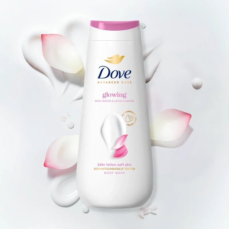 Dove Advanced Care Glowing хидратиращ душ гел 400 мл.