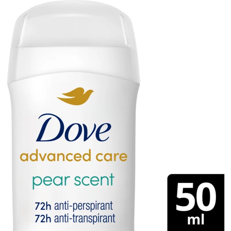 Dove Advanced Care Pear & Aloe Vera твърд антиперспирант 50 мл.