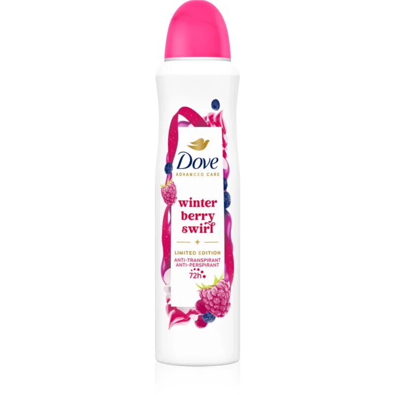 Dove Advanced Care Winter Berry антиперспирант спрей лимитирана версия 150 мл.