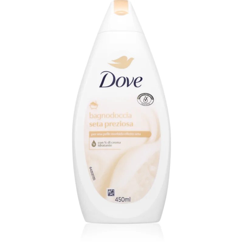 Dove Bath & Shower Gel Precious Silk Гел за душ и вана за мека и гладка кожа 450 мл.