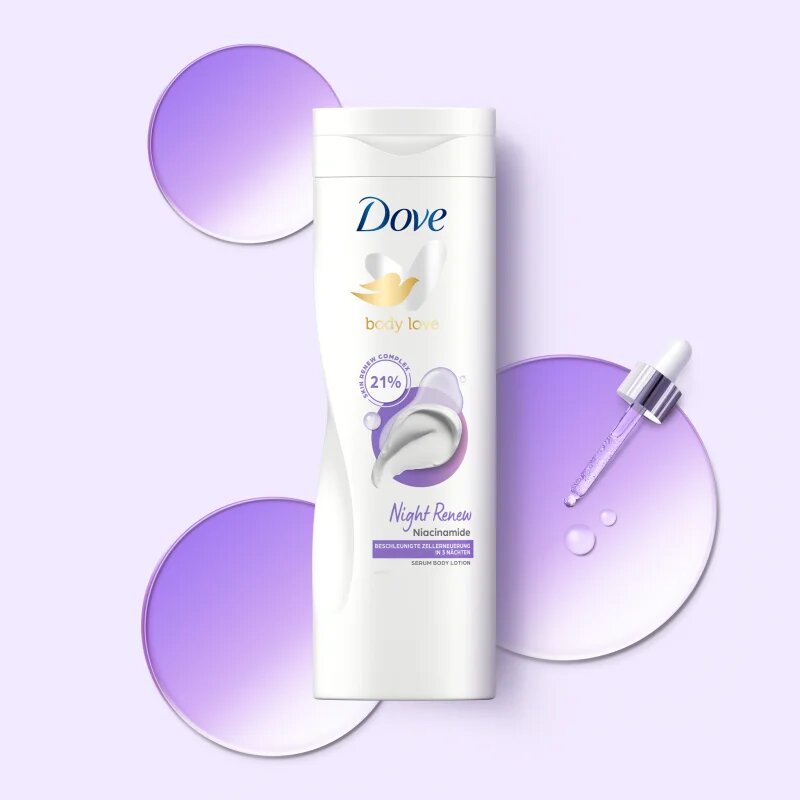 Dove Body Love Renew серум за тяло 400 мл.