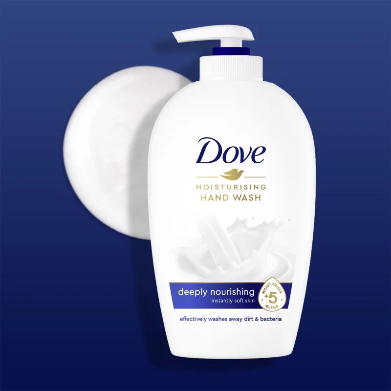 Dove Deeply Nourishing течен сапун пълнител 500 мл.
