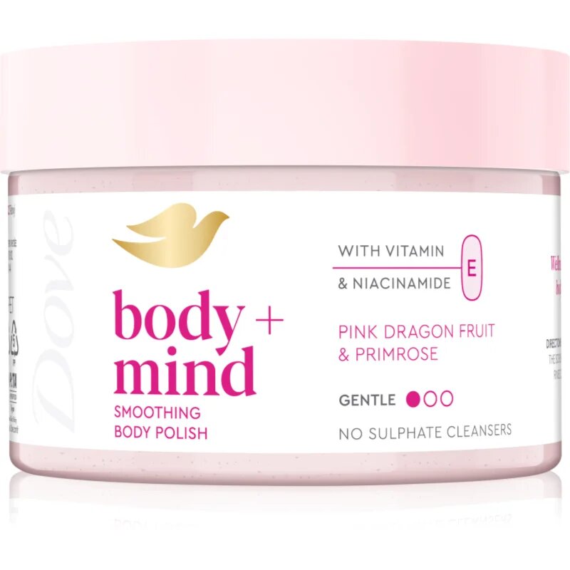 Dove Dragonfruit & Primrose пилинг за тяло 295 мл.