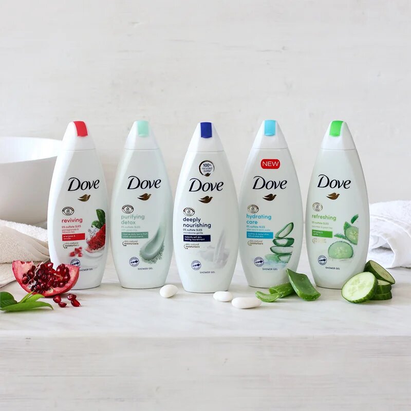 Dove Go Fresh Fresh Touch овлажняващ душ гел 450 мл.