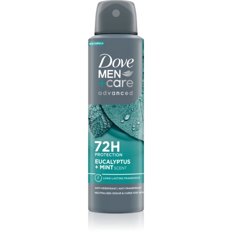 Dove Men+Care Advanced Eucalyptus антиперспирант спрей Eucalyptus & Mint 150 мл.