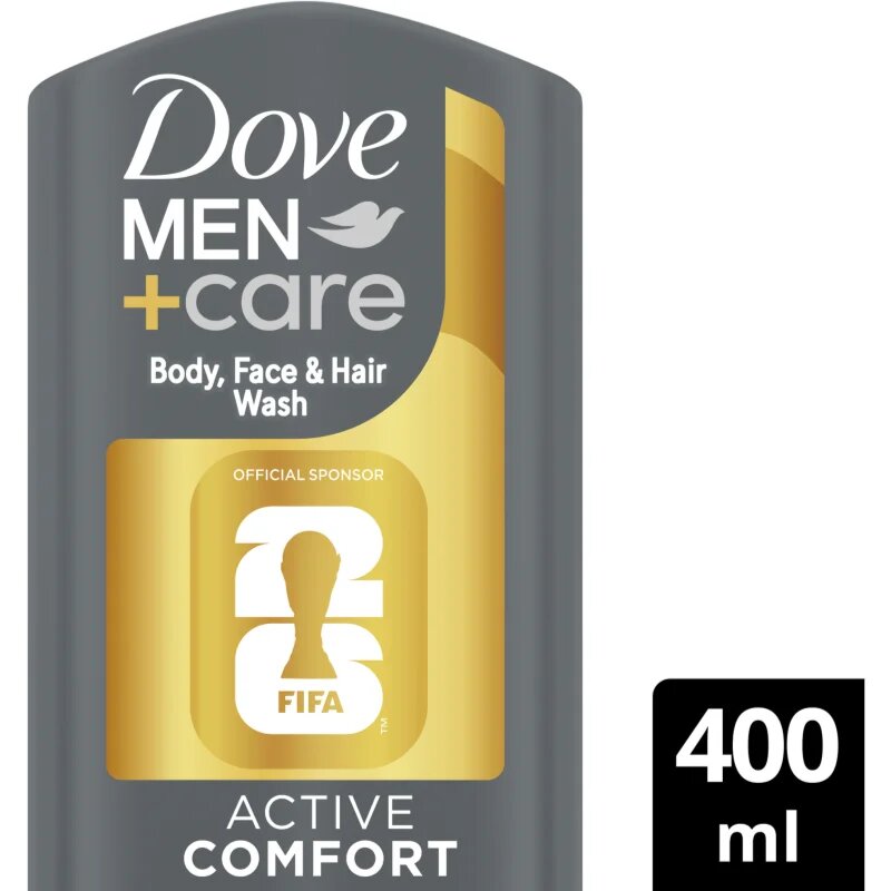 Dove Men+Care FIFA Active Comfort душ гел 400 мл.