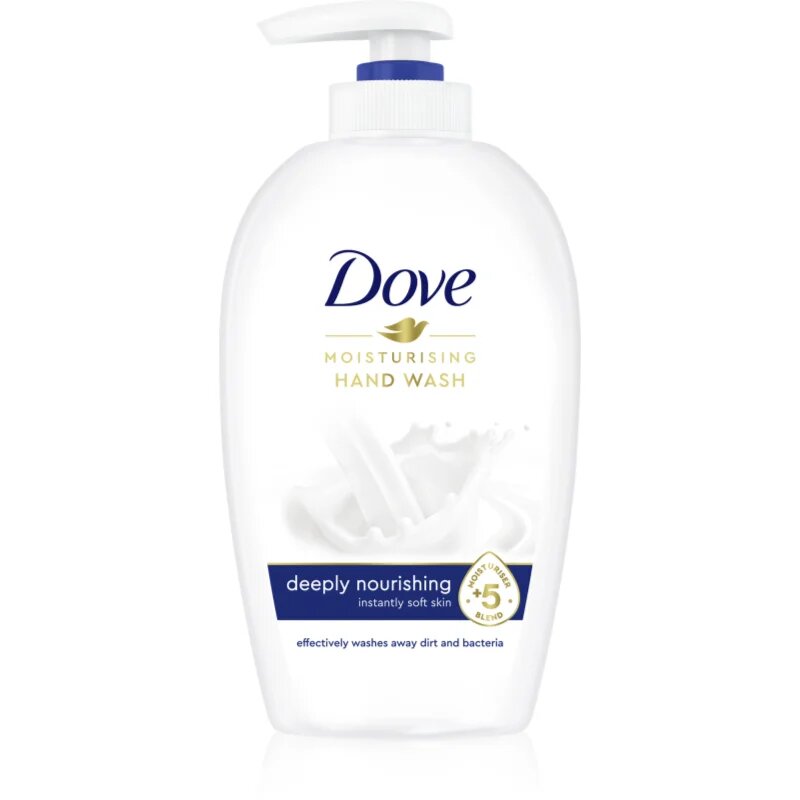 Dove Moisturizing Hand Wash Deeply Nourishing течен сапун с дозатор 250 мл.