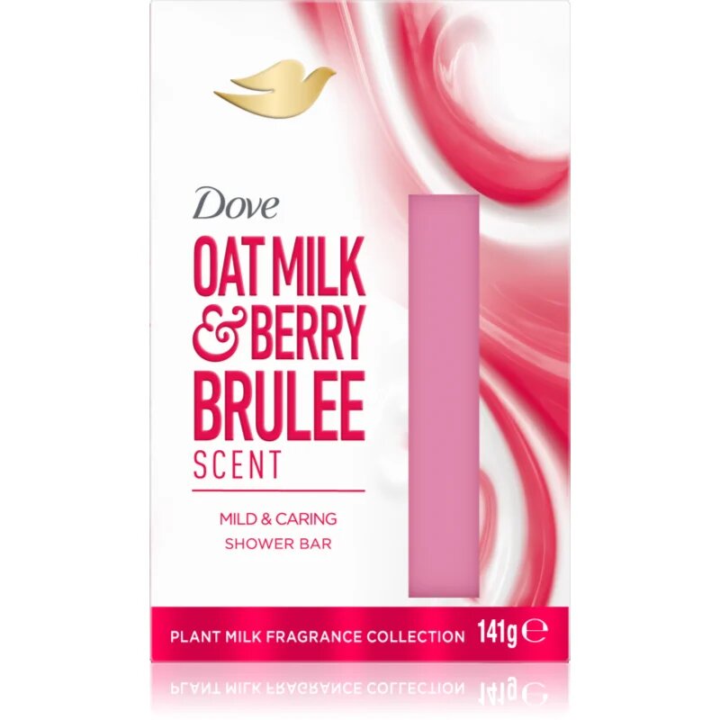 Dove Oat Milk & Berry Brulee почистващ твърд сапун 141 гр.