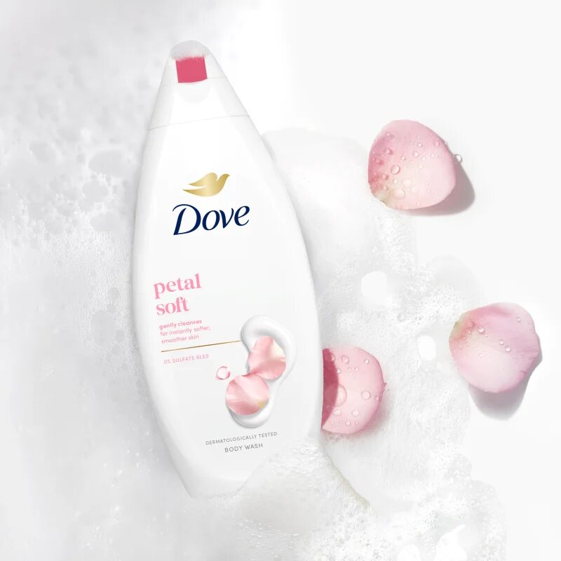 Dove Petal Soft овлажняващ душ гел 250 мл.