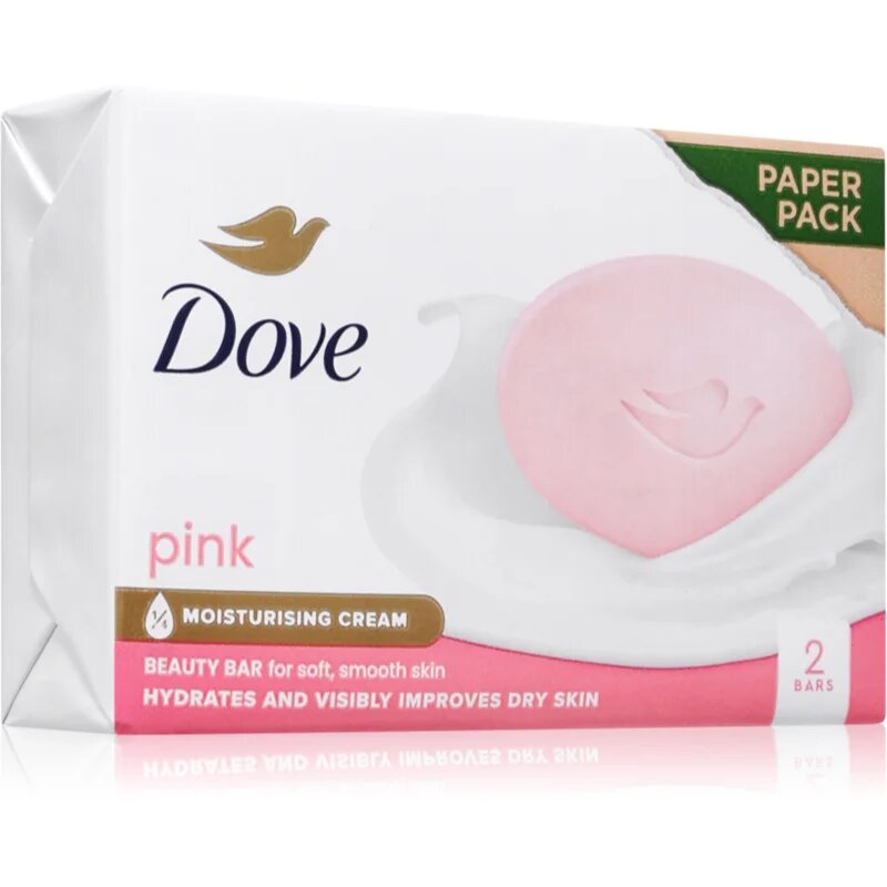 Dove Pink кремообразна таблета за миене 2x90 гр.